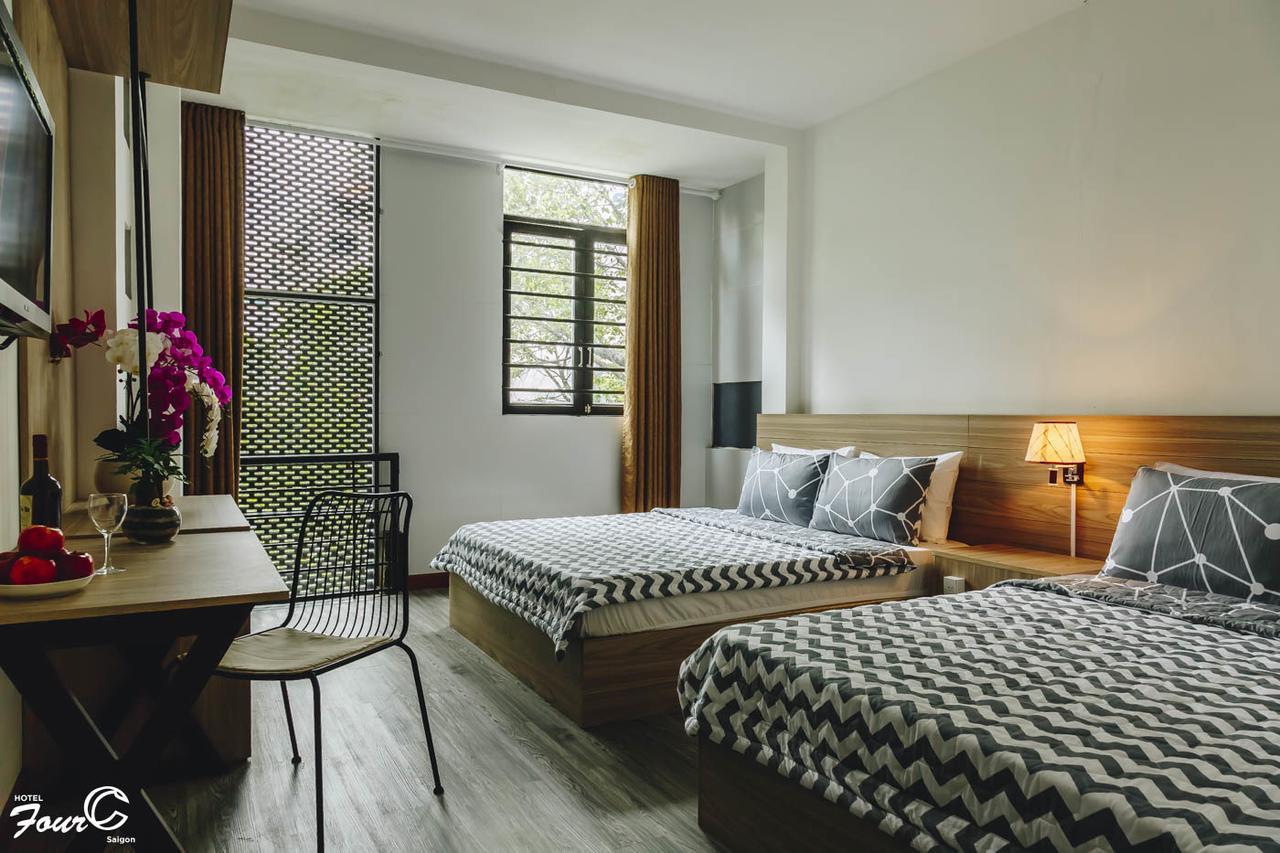 Four C Central Hotel Ho Chi Minh-stad Buitenkant foto